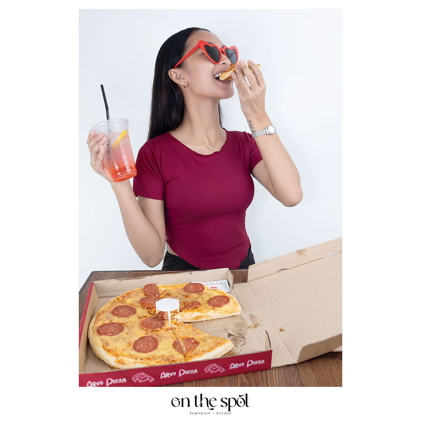 Excited to share our latest product shoot Arvo Pizza , captured by On The Spot Self-Portrait Studio. Showcase your produ