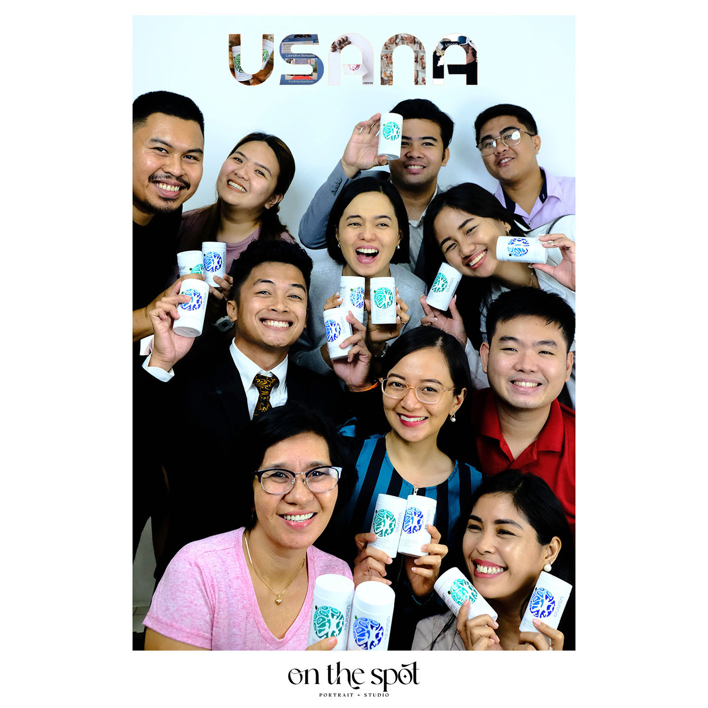 Big thanks to our amazing clients from the Bacolod USANA BIB Community for having their corporate photoshoot at On The S