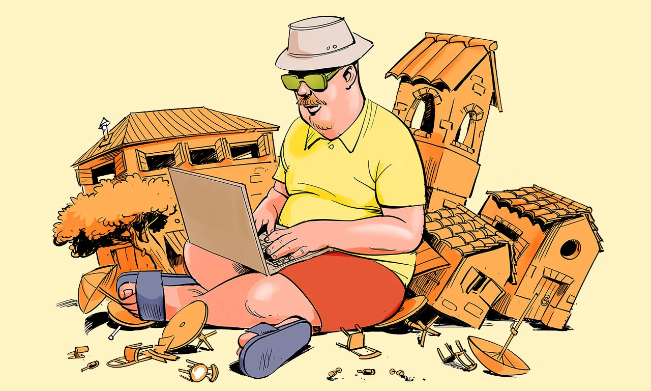 Dutch essay (NRC): De digital nomad is geen bohemien, maar een ontwrichter thumbnail