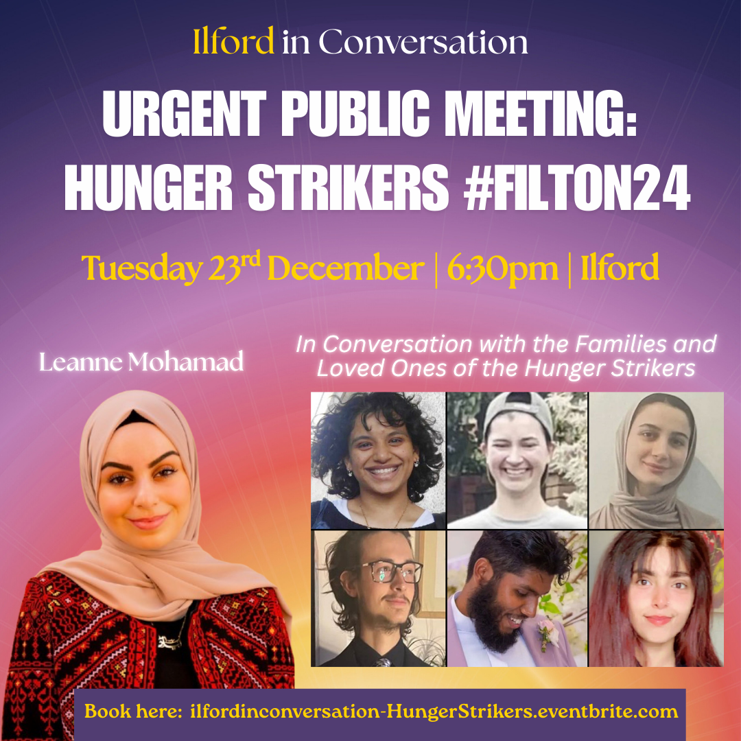 Urgent Public Meeting:  Hunger Strikers #Filton24 thumbnail