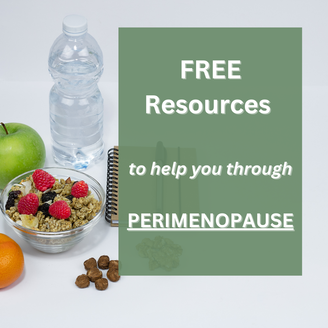 FREE Resources: To help you through Perimenopause thumbnail
