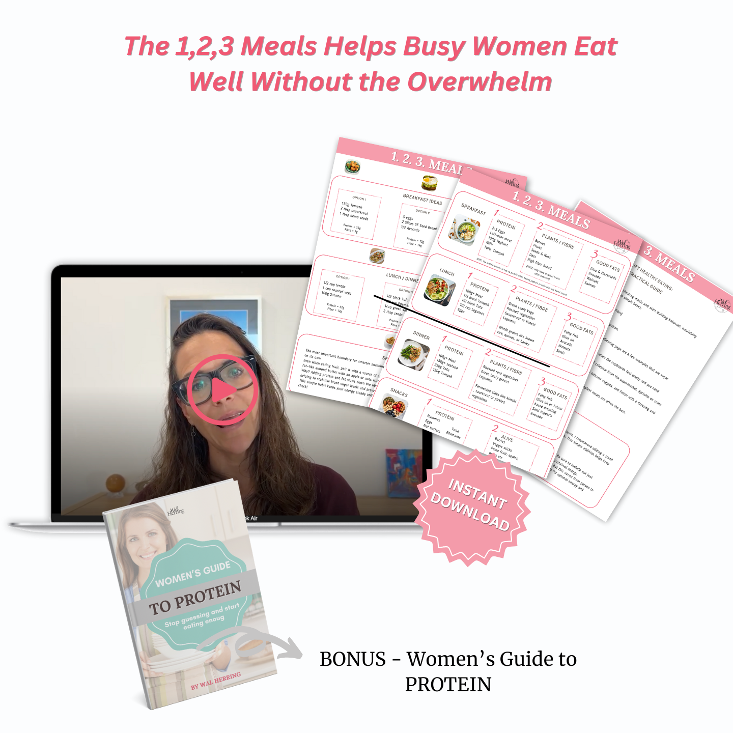 1.2.3 Meal Guide: Simple way to eat Healthy after 40 thumbnail