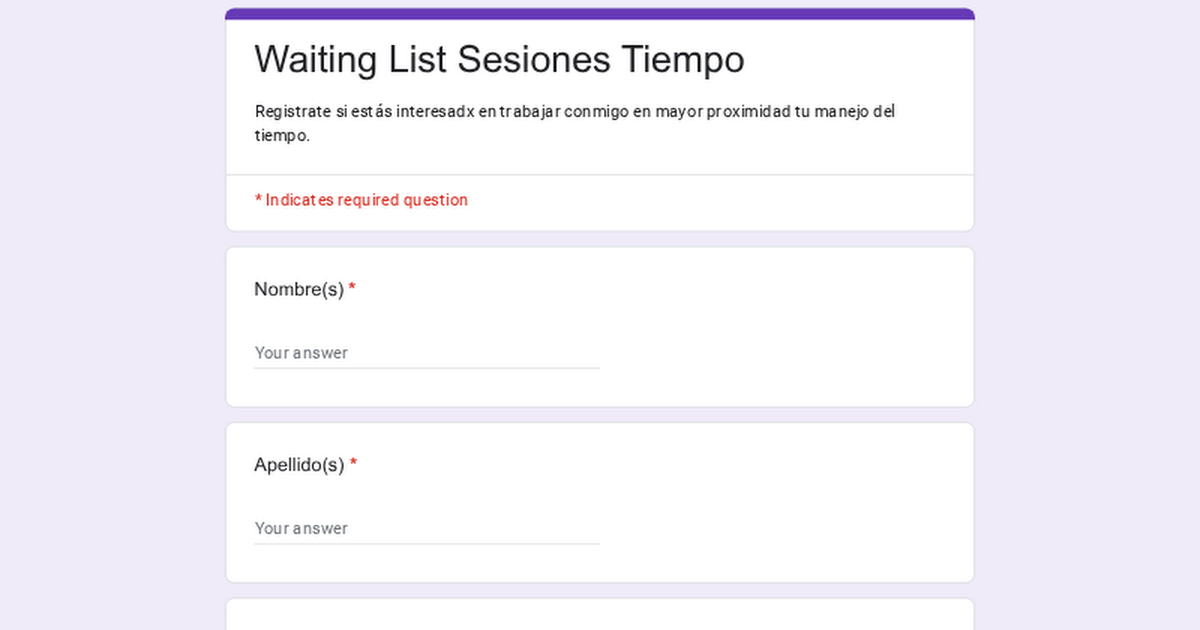 Lista de Espera: Acompañamiento Dinero thumbnail