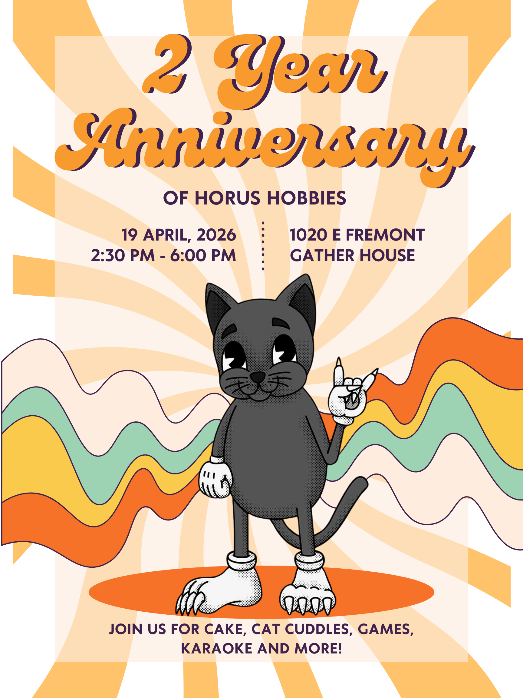 4/19/26 - Horus Hobbies: 2 Year Anniversary — Fergusons Downtown thumbnail