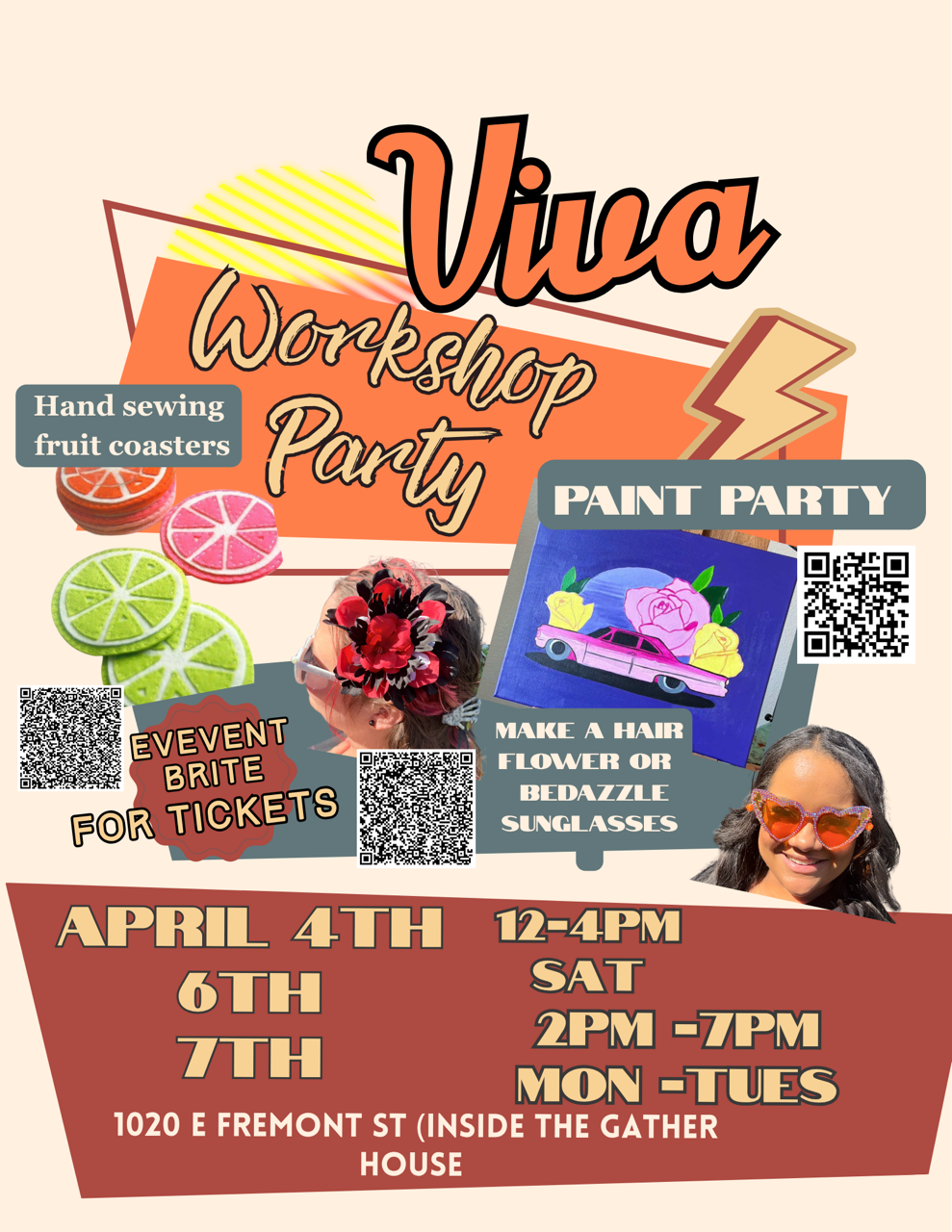 4/4, 4/6 & 4/7/26 - Pinup Ally: Viva Workshop Party — Fergusons Downtown thumbnail