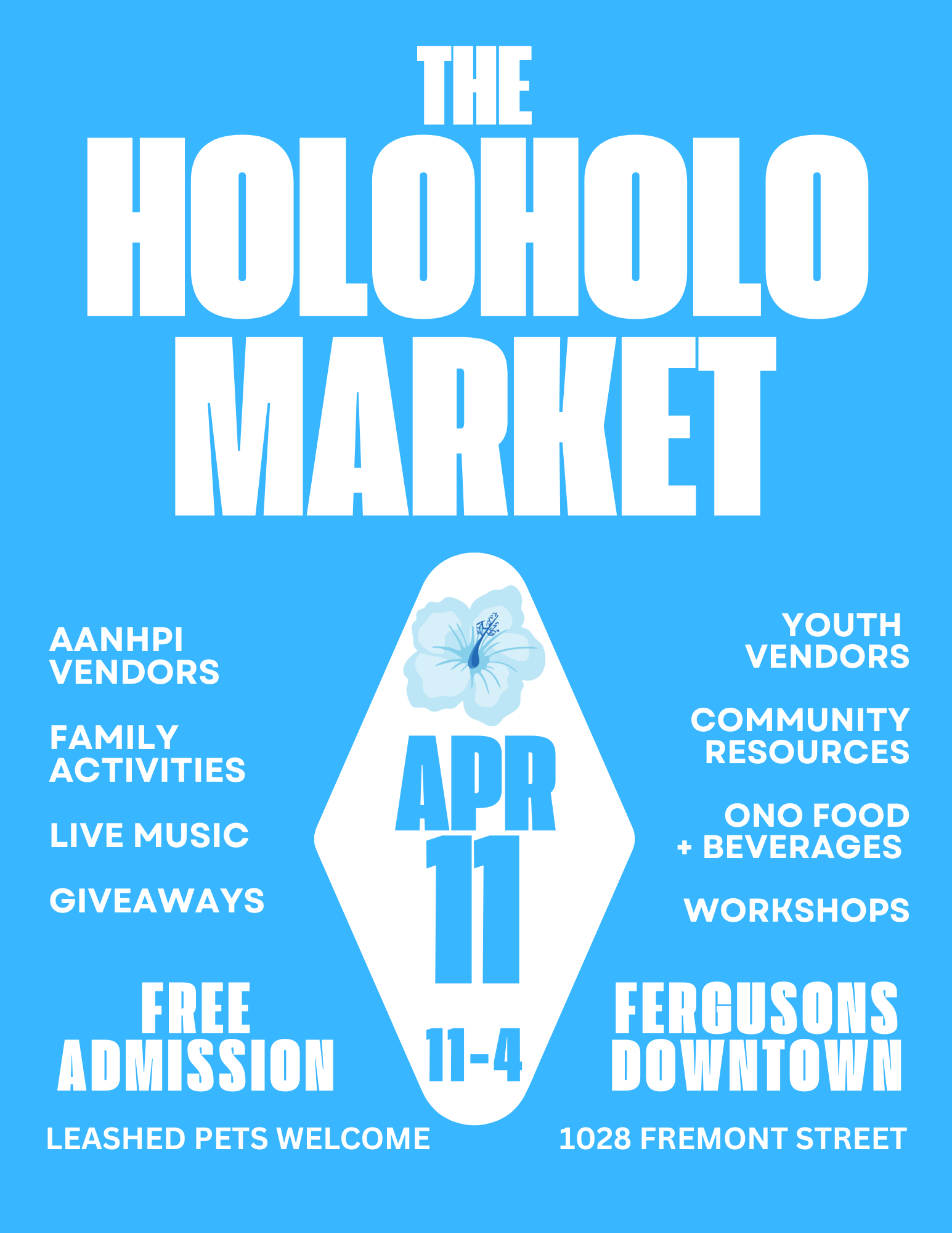 4/11/26 - The Holoholo Market — Fergusons Downtown thumbnail