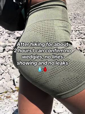 @KNIX UltraThin Leakproof Underwear & Revolution Bra + Hiking = Ultimate Comfort & Protection  • it was 32C/90F this day