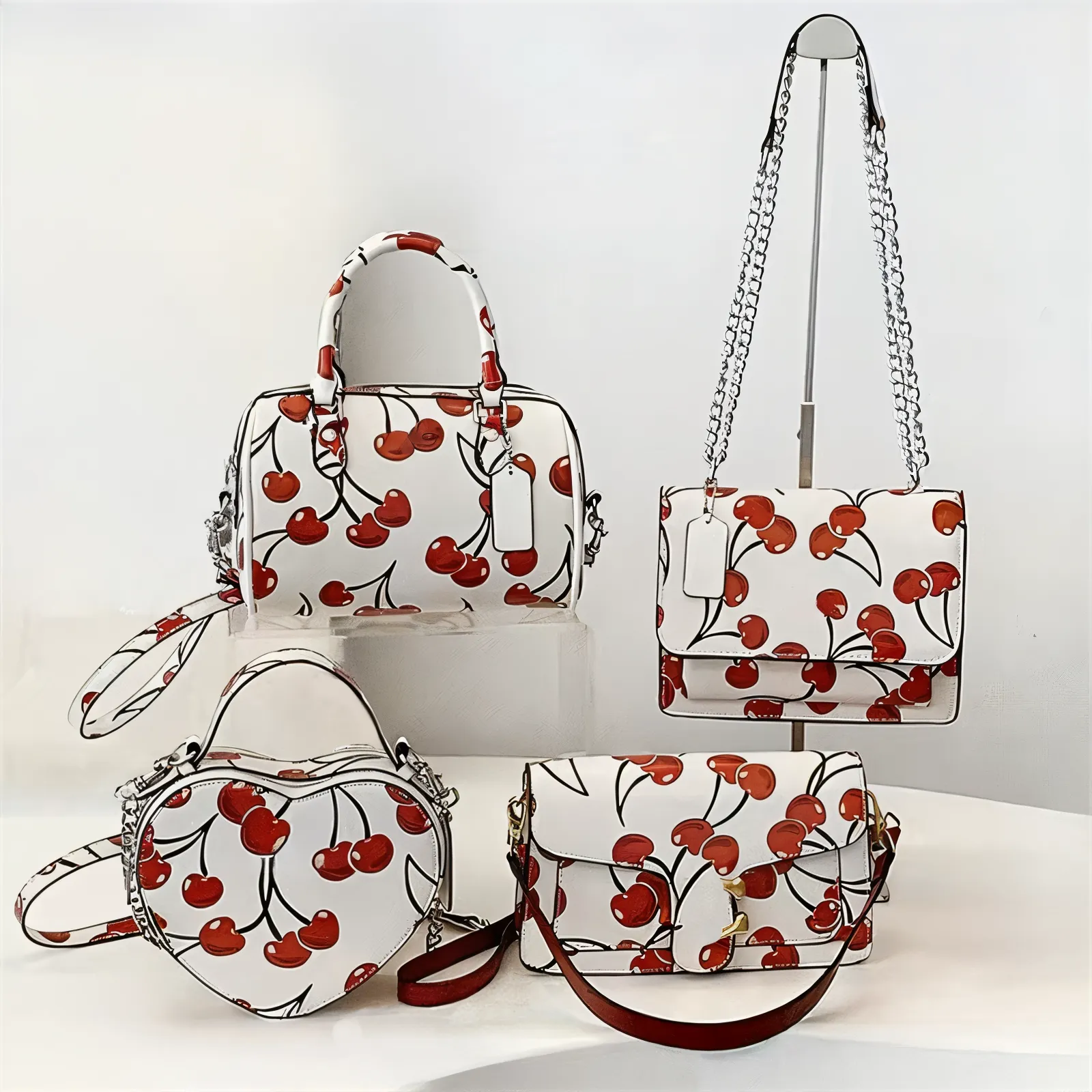 COACH CHERRY BAGS  thumbnail