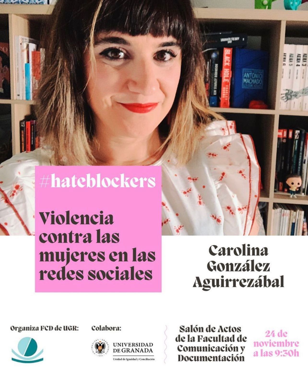 Charla-taller: "#hateblockers: violencia contra las mujeres en las redes sociales" thumbnail