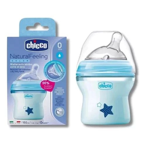 🍼Mamadeira Recém Nascido Step Up Azul 150ml 0+ Chicco🍼 thumbnail