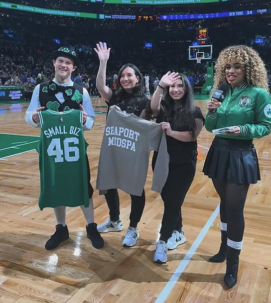 Seaport Medspa Shines as Boston Celtics' "Small Business of The Game" thumbnail