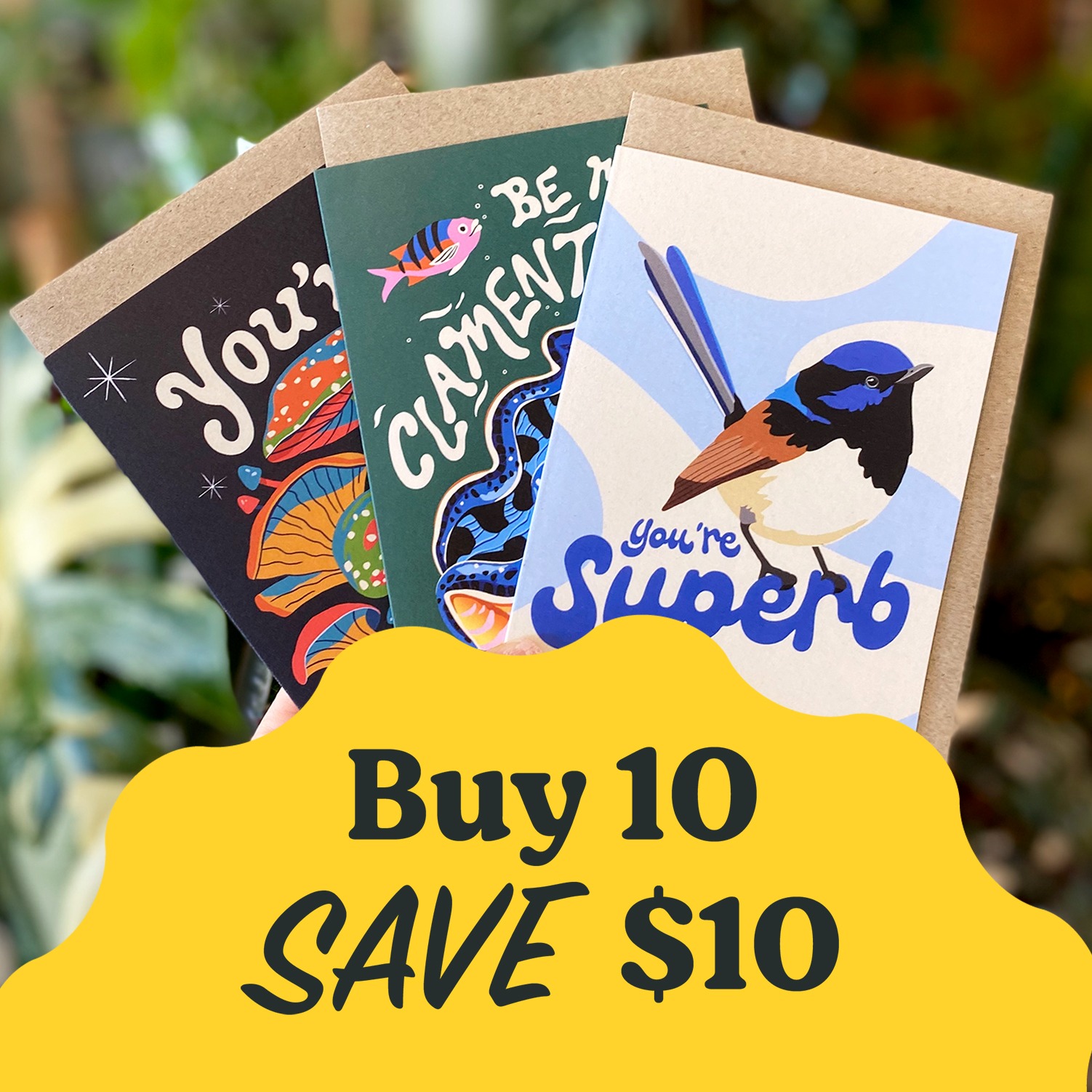 Greeting Card Special – Buy Ten Save $10 / No code needed thumbnail