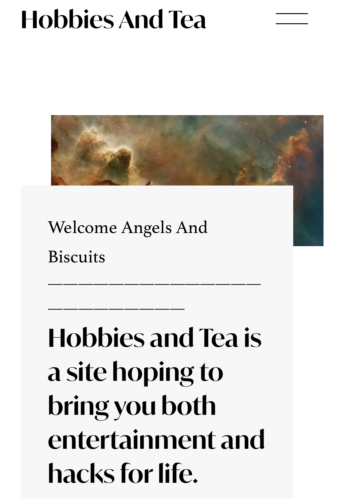 Hobbies and Tea || Website for Reviews Recipes & More thumbnail