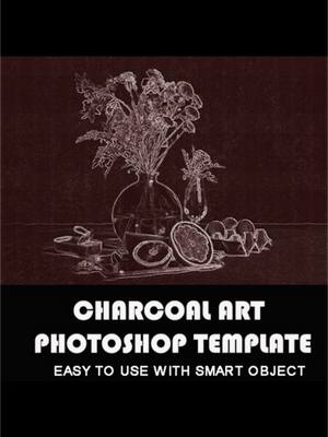 Charcoal Photoshop Templates download here ✅️https://graphicriver.net/item/charcoal-art-photoshop-template/57058870 #env