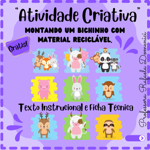 Atividade Criativa: Montando um bichinho.🐶 thumbnail