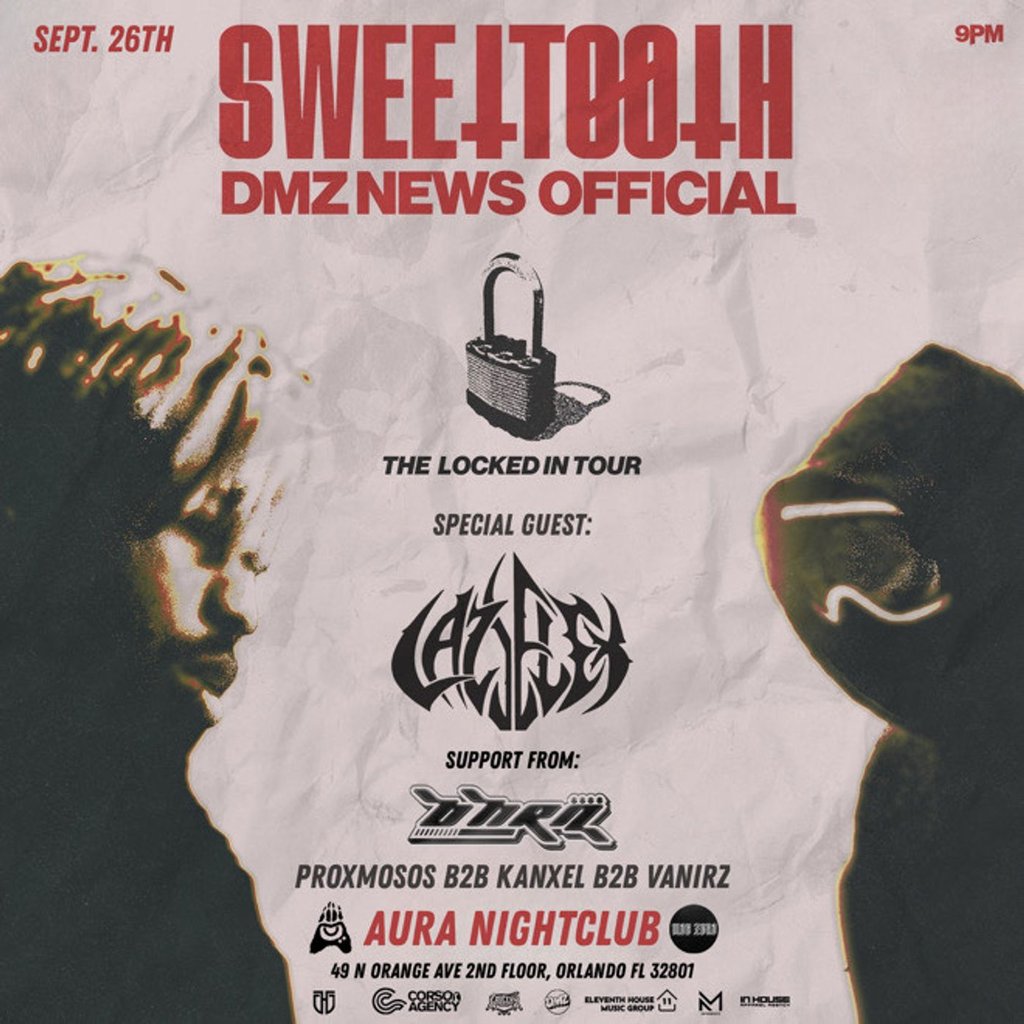 SWEETTOOTH : LOCKED IN TOUR | Fri, Sep 26, 2025 | Aura Nightclub thumbnail