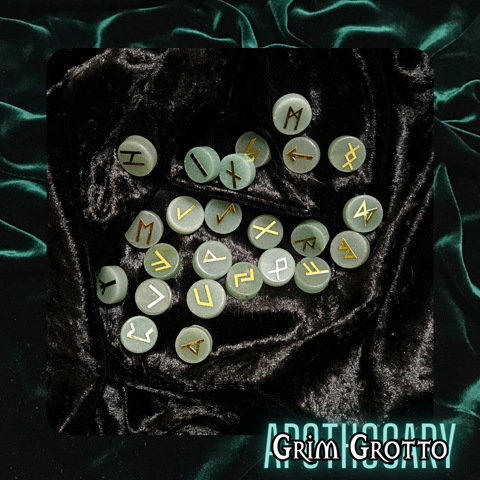 Rune Reading - ✧Grim Grotto Apothecary✧'s Ko-fi Shop thumbnail
