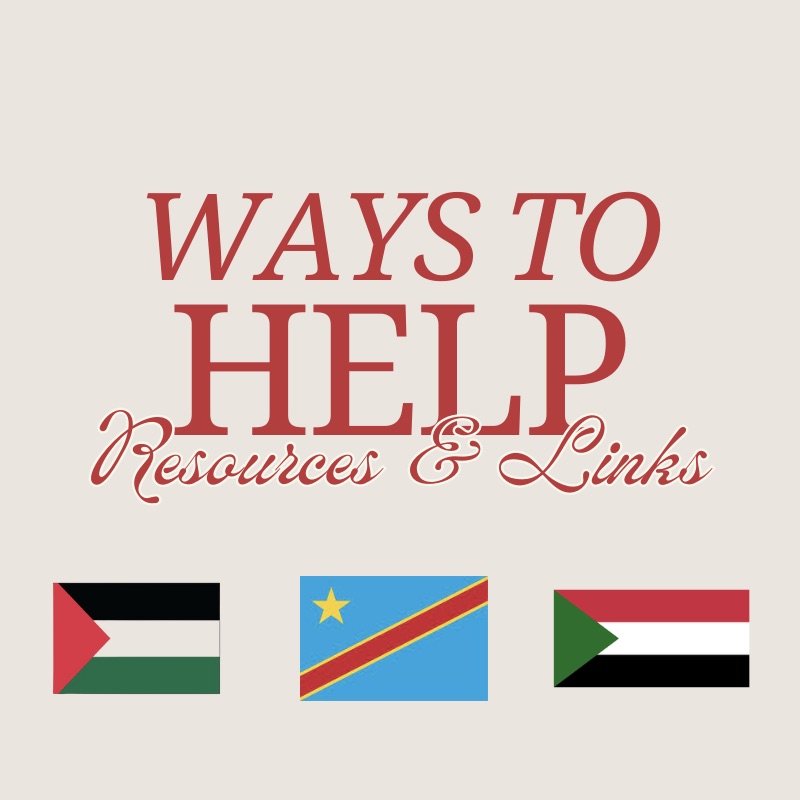 Ways to Help Palestine, Congo & Sudan thumbnail