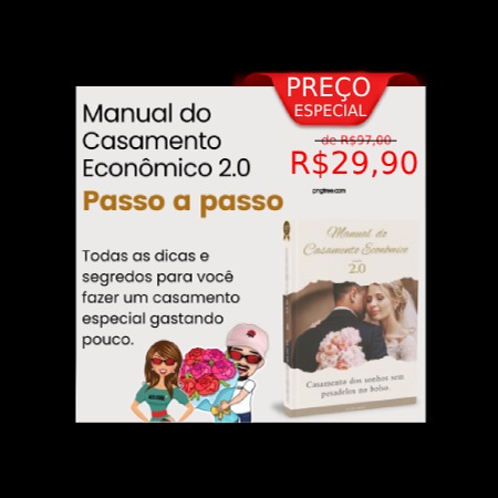 Manual do Casamento Econômico 2.0 🎁+6 Bônus SURPRESAS! thumbnail