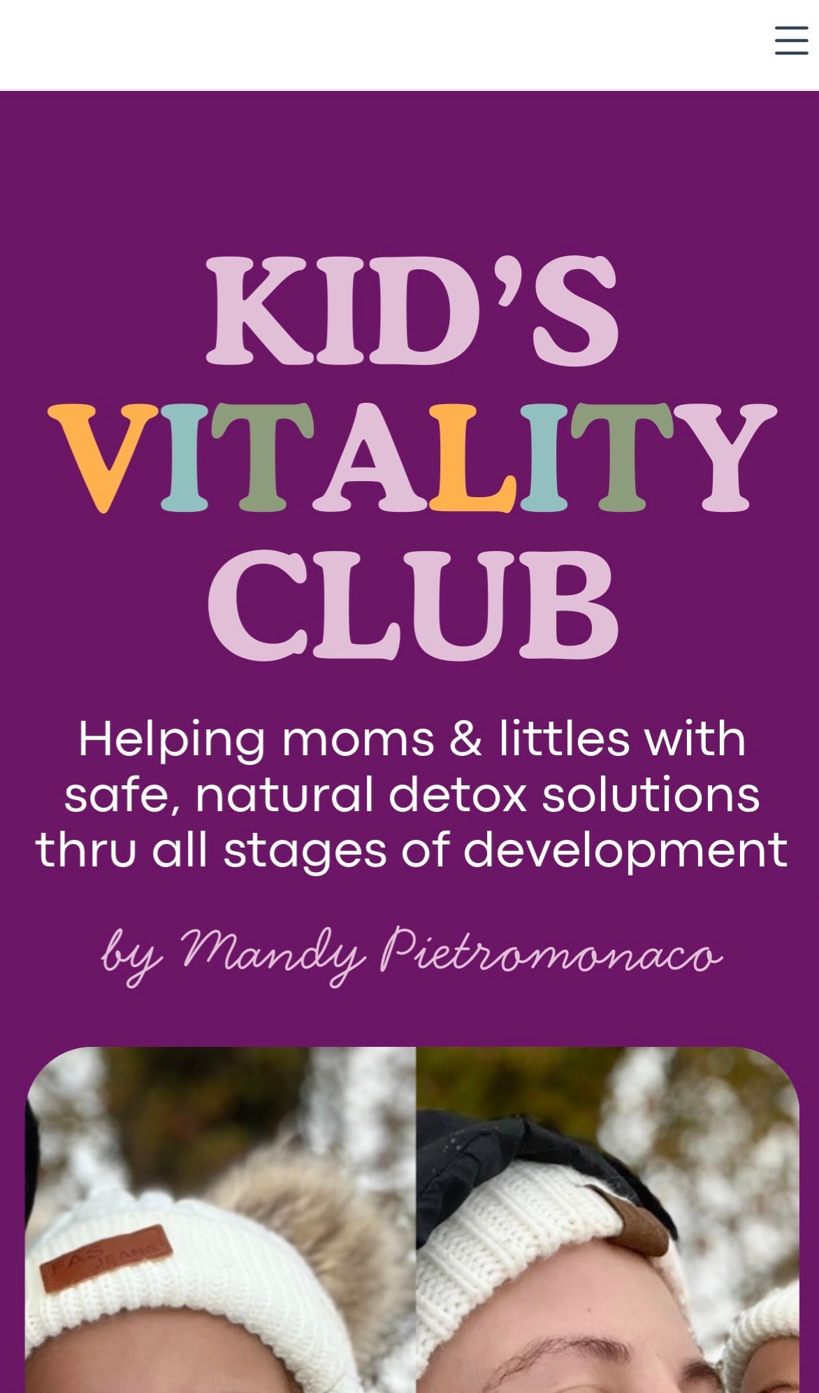 KID'S VITALITY CLUB | Kid's Detox Practitioner thumbnail