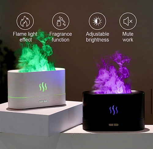 Rainbow Fire humidifier  | Cozy Kornerz thumbnail