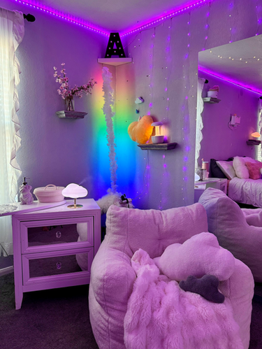 Kornered Sunset Gradient Floor Lamp | Cozy Kornerz thumbnail