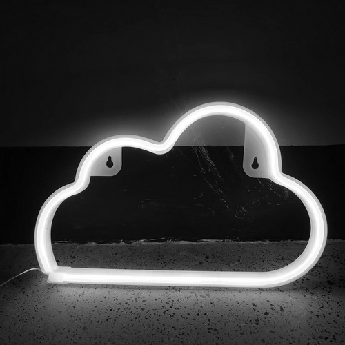 Soft' Cloud LED Neon Signs | Cozy Kornerz thumbnail