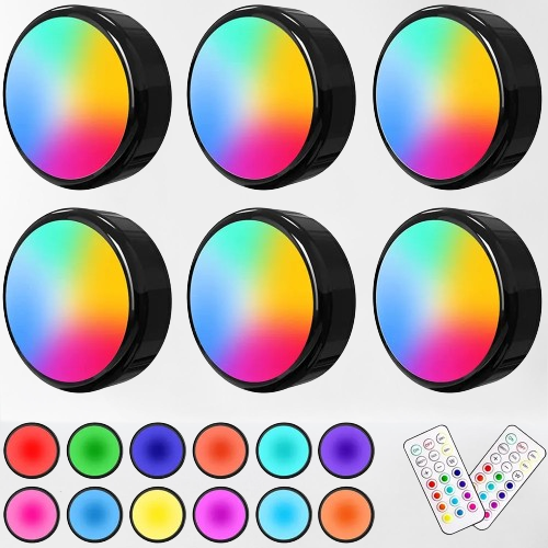 Classic Black Circled Custom LED Shelf Underglow | Cozy Kornerz thumbnail