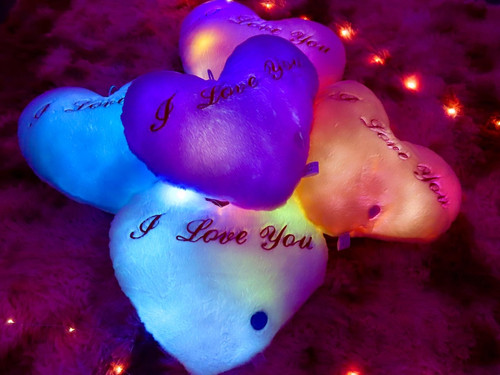 Glowing Heart Bloom Pillows | Cozy Kornerz thumbnail