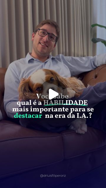 Dr. Luis Filipe Roriz | RQE 14929 on Instagram: "A tecnologia está revolucionando a medicina e fortalecendo a relação médico-paciente! 

Mais do que apenas utilizar a inteligência artificial, a habilidade essencial é aplicá-la corretamente, unindo exteligência e capacidade de adaptação, sempre com foco na pessoa. 💡

Desenvolvendo essa competência, aprimoramos as decisões clínicas e proporcionamos mais satisfação e humanização aos pacientes. ❤️

‼️ Aplicar a IA de forma humana é fundamental na medicina contemporânea.

#saude40 #tecnologiaemsaude #inteligenciaartificial #ianamedicina #iacentradanapessoa" thumbnail