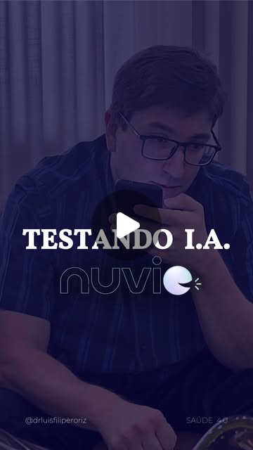 Dr. Luis Filipe Roriz | RQE 14929 on Instagram: "Transcrição por IA: Testando o Nuvie! 🤖
Dando continuidade à série de transcrição por IA, hoje apresento o Nuvie, uma ferramenta com características extraordinárias que são só dele!
📝 Funcionalidades incríveis:
Receita, exame, atestado e encaminhamento com um simples toque e gravação.
Integração com assinaturas digitais como BirdID e Vidas.
Copiloto (em breve): uma IA capaz de criar e assinar documentos, gerir pacientes, responder dúvidas e muito mais apenas por meio de conversa!
👨⚕️ Modelos de transcrição:
• Clássico de registro
• SOAP: muito usado na atenção primária.
Simulei uma consulta com dados reais sobre uma questão no joelho. O Nuvie coletou todas as informações e gerou um registro completo, incluindo:
-Dados do paciente
-História clínica detalhada
-Exame físico
-Hipóteses diagnósticas
-Conduta e prescrição
💡Destaque exclusivo do NUVIE:
Emissão de prescrições e documentos do plano diretamente do registro gerado!
Já testei o Dr. Assistente, agora o Nuvie, e ainda vou testar o Voa e o Scriba. Continuem nos seguindo e acompanhando para conhecer todas essas ferramentas.
Estou testando para vocês não precisarem testar! 🚀
#saude4ponto0 #inteligenciaartificial #tecnologiaemsaude #inovacaomedica #drluisfilipe #nuvie #ianamedicina #medicinadofuturo #transcricaomedica" thumbnail