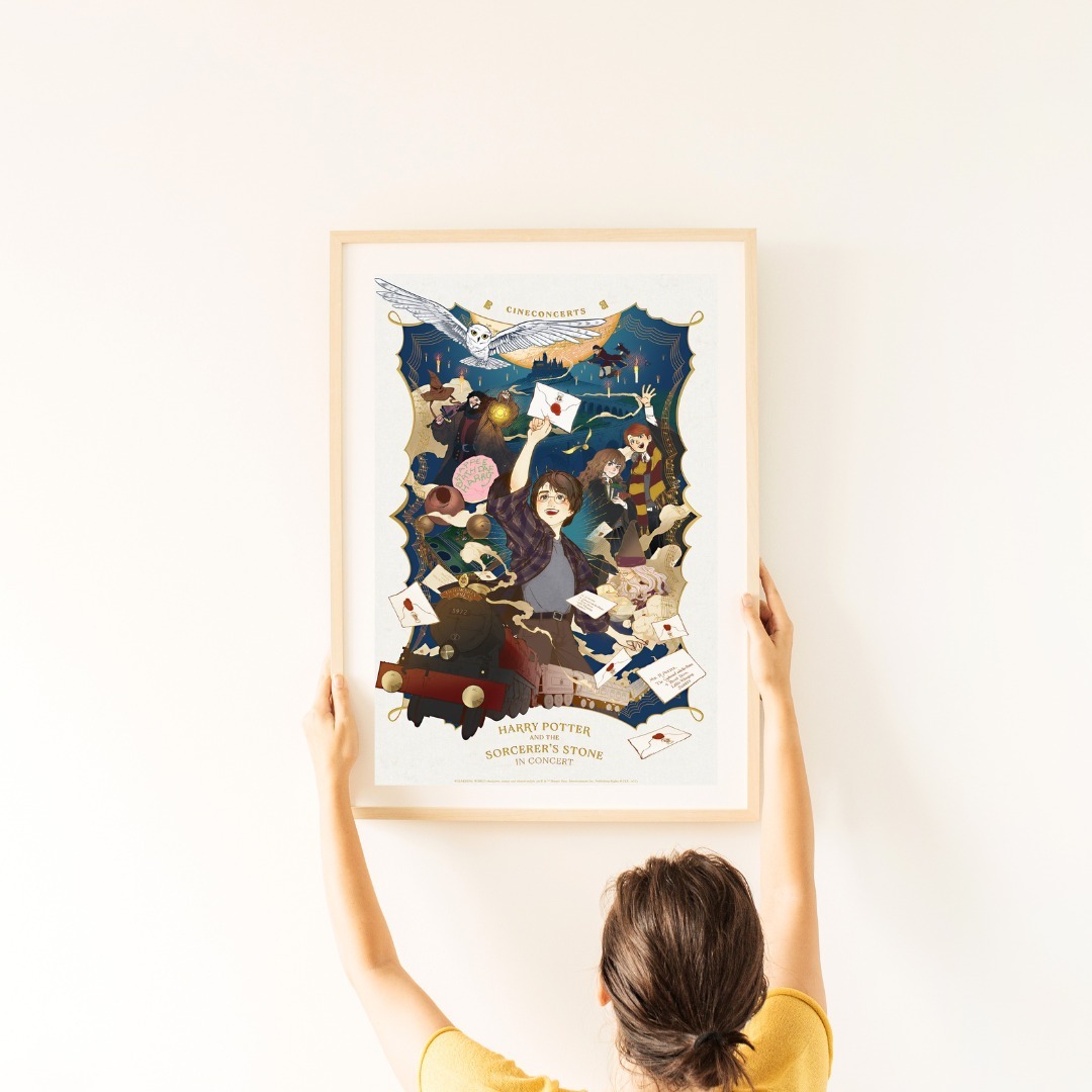 Want the exclusive #HarryPotterInConcert poster hung in your room?  Get yours today at our online store 👉 www.cineconcer