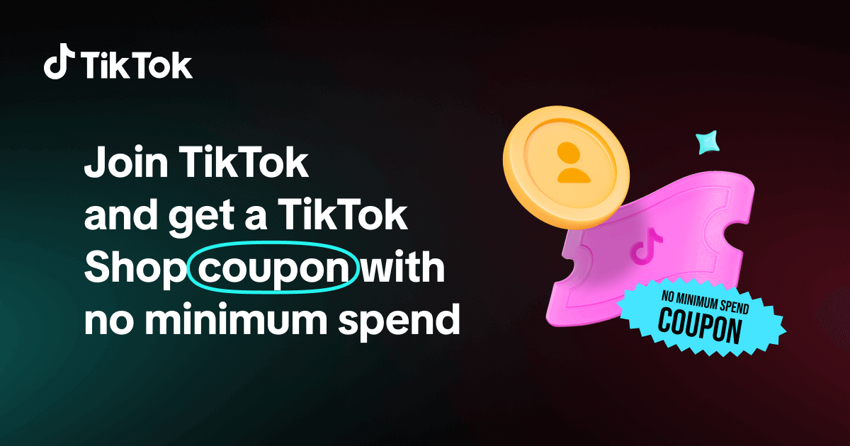 Dale click para el coupon  de TikTok Shop thumbnail