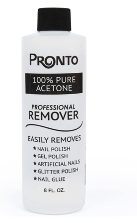 Pure acetone remover to clean & dry nail bed - also removes nail polish thumbnail