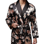 Men’s Satin Loungewear Robe thumbnail