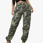 Camo High-Waisted Pants thumbnail