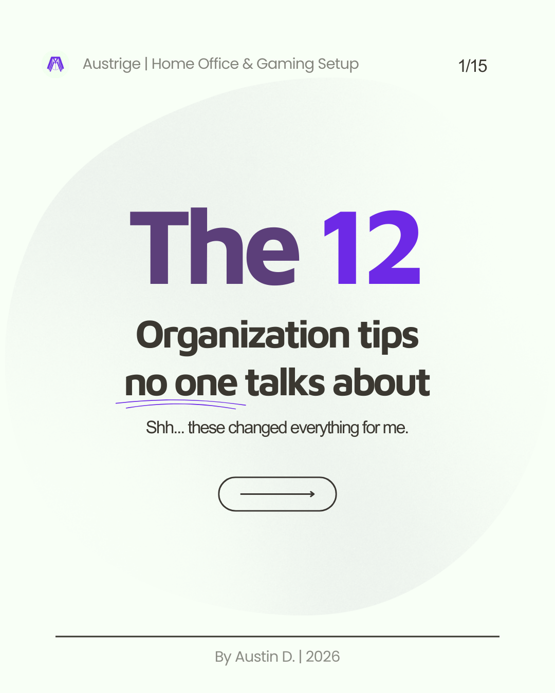 GET FREE - The 12 Organization Tips No One Talks About - Austrige | The Leap thumbnail