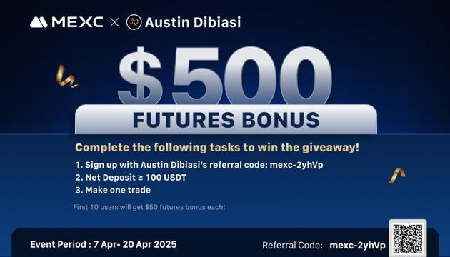 First 10 Users will Get $50USDT Bonus Each | MEXC thumbnail