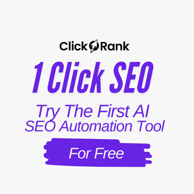#1 Ai SEO Booster to get Ranked on Google | ClickRank thumbnail