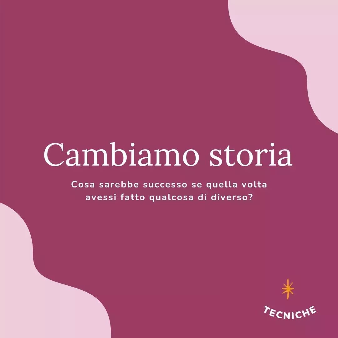 Spesso ci capita di soffrire per scelte che abbiamo preso in una vita e in condizioni molto diverse da quelle presenti. 