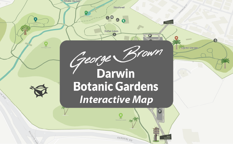 George Brown Darwin Botanic Gardens Interactive Map thumbnail