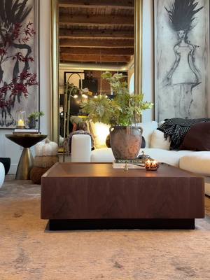 Im so ready for fall. #falldecor #falldecorating #fallhome #livingroomtour 