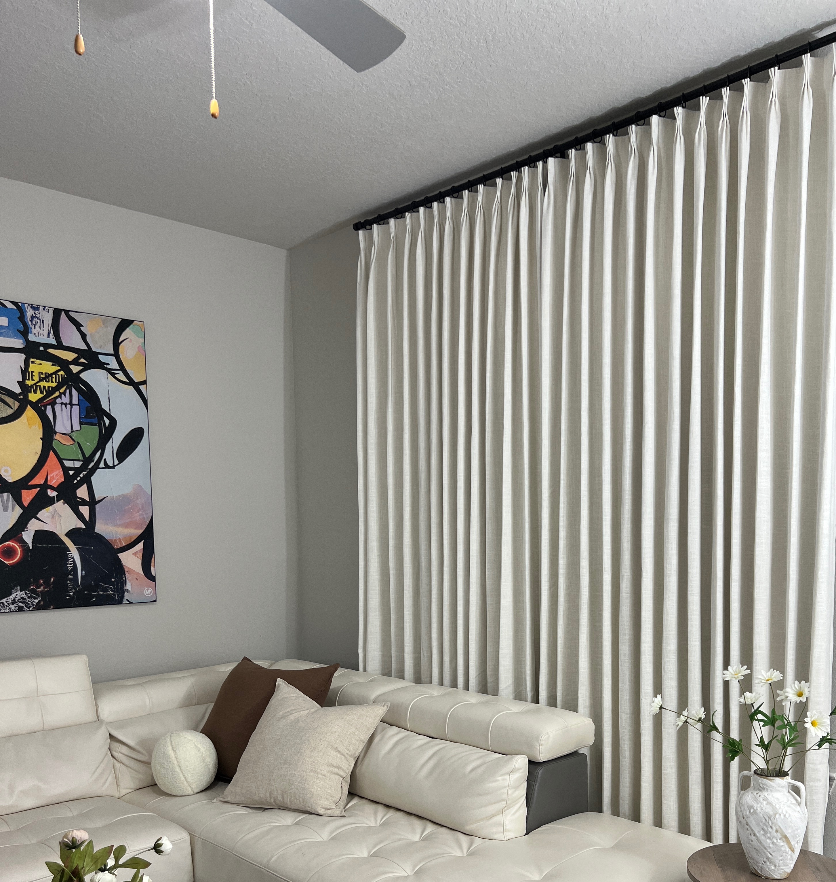 Curtains Pinch Pleated Lille Linen Memory … curated on LTK thumbnail
