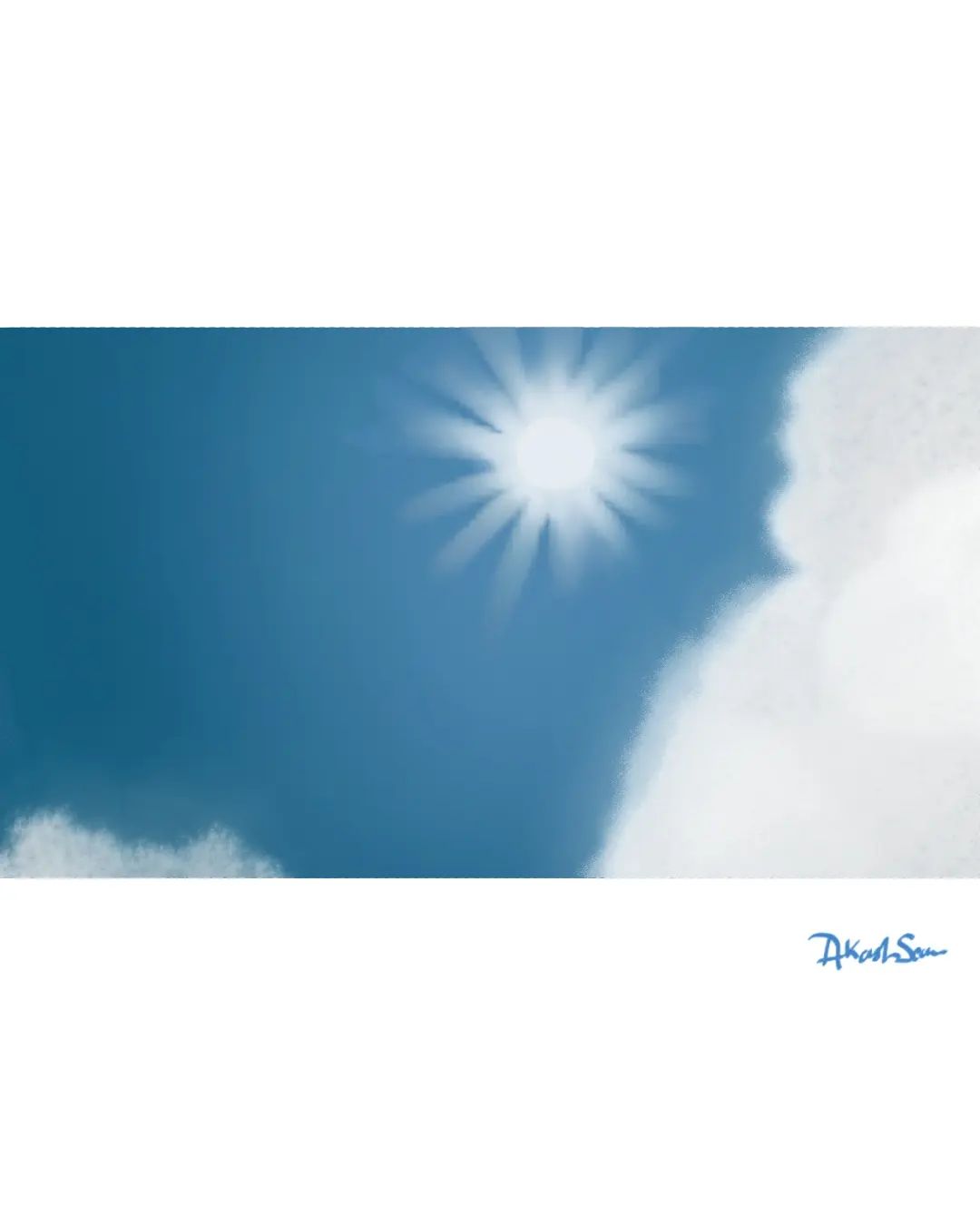 Minimally Sunny - Digital Artwork thumbnail