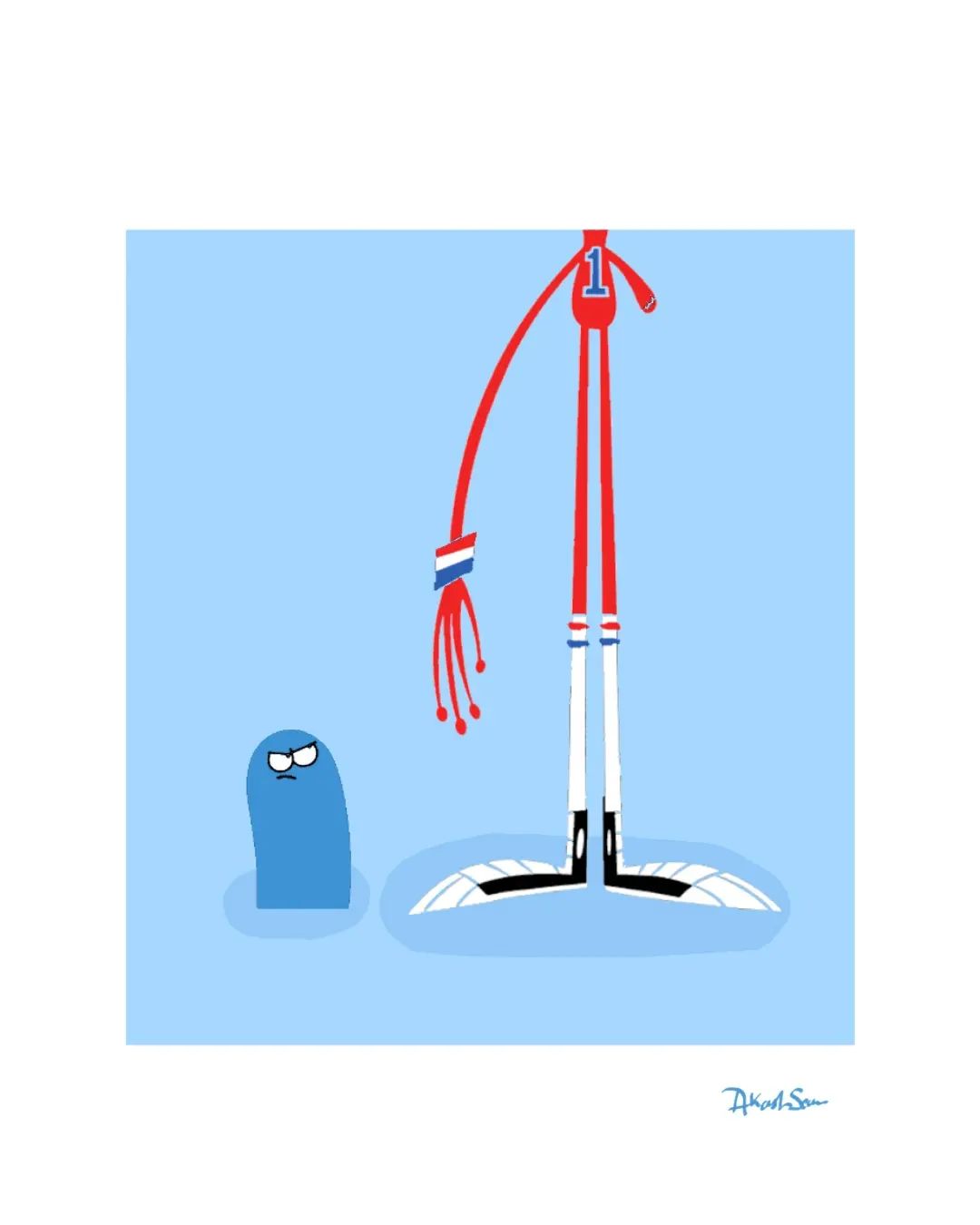 Tall Expectations - Digital Artwork thumbnail