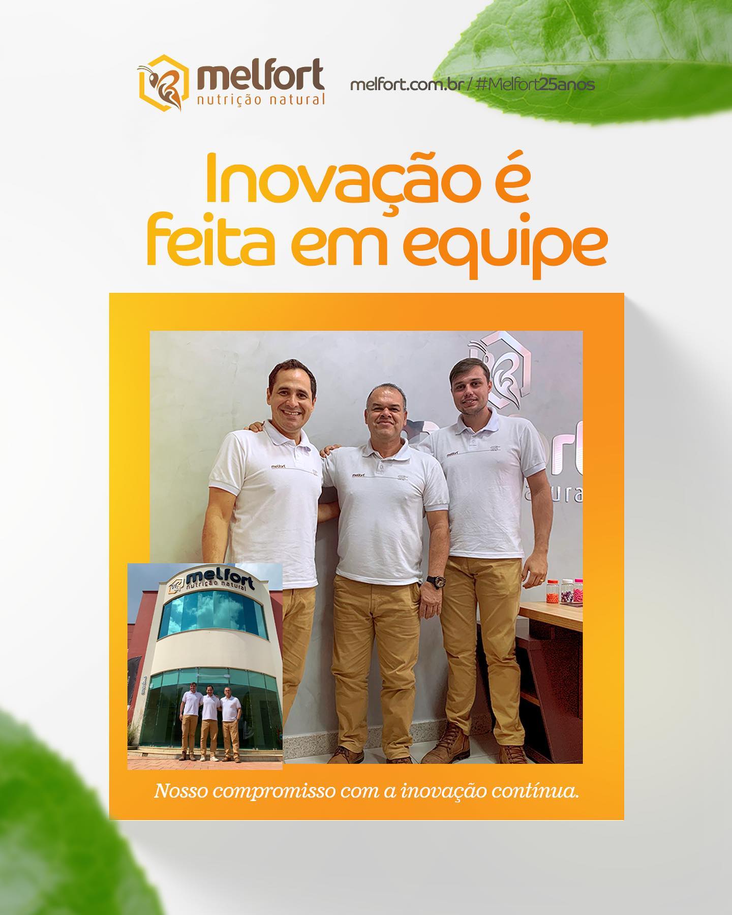 Nossa história de sucesso se reflete em cada ideia revolucionária que trouxemos ao mercado e, principalmente, nas pessoa