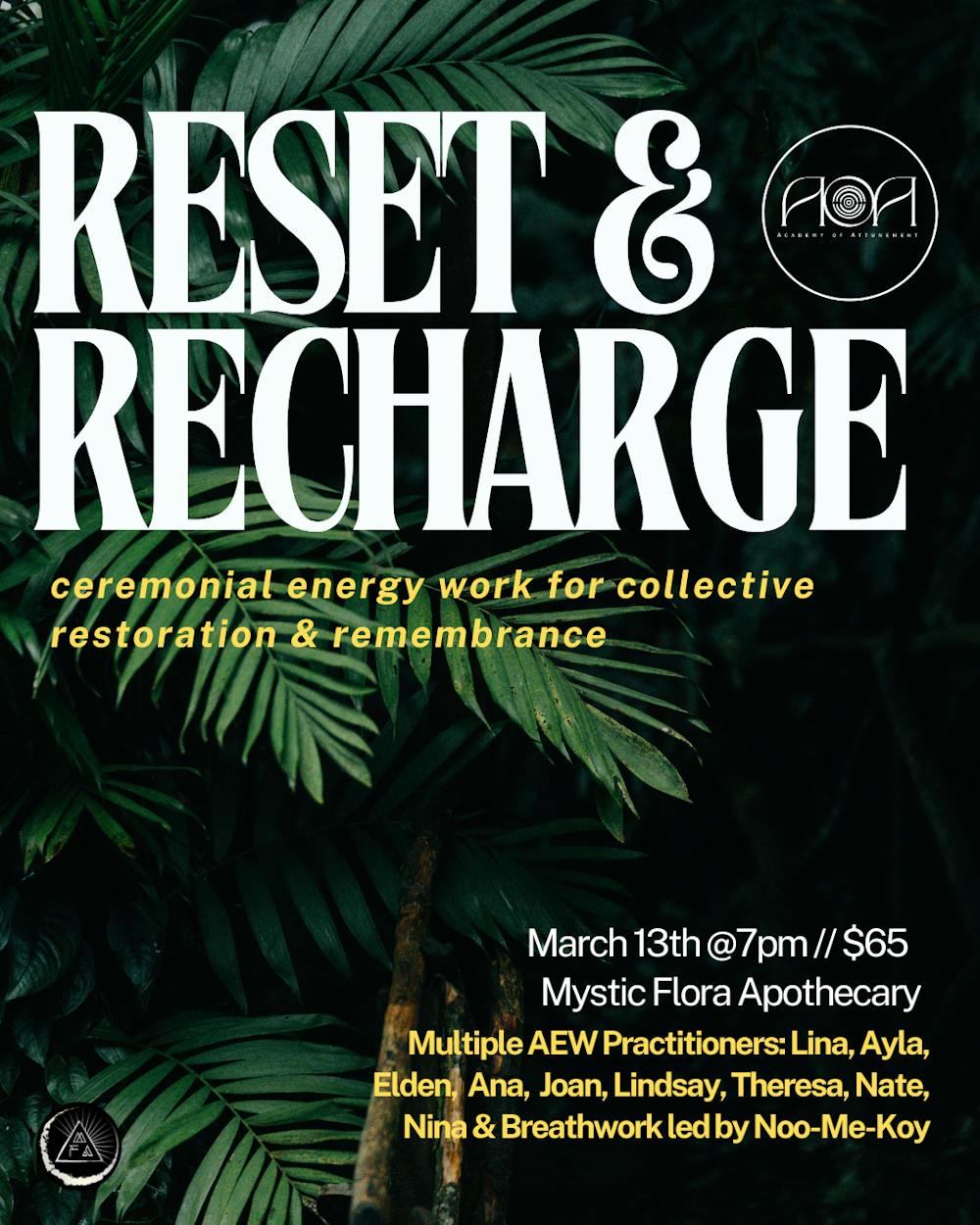 RSVP to Reset & Recharge | March 13 thumbnail
