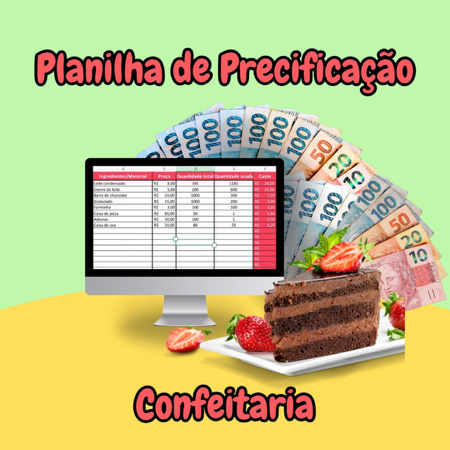 👉 Planilha de Precificação Automática - precifique seus doces corretamente e tenha um lucro de verdade! thumbnail