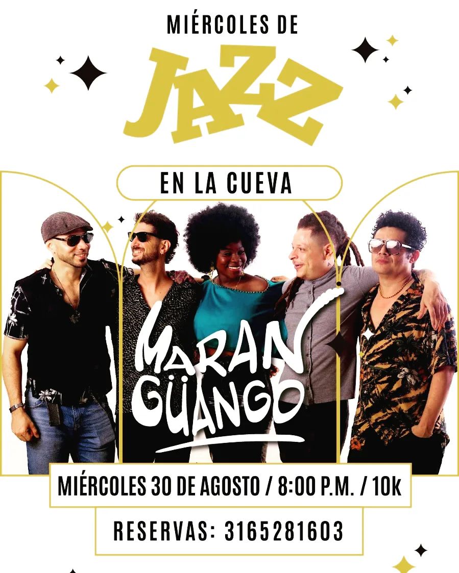 Dichosos de que tocaremos en vivo en un espacio tan emblemático para la cultura caribe. 

Nos vemos en @fundlacueva este