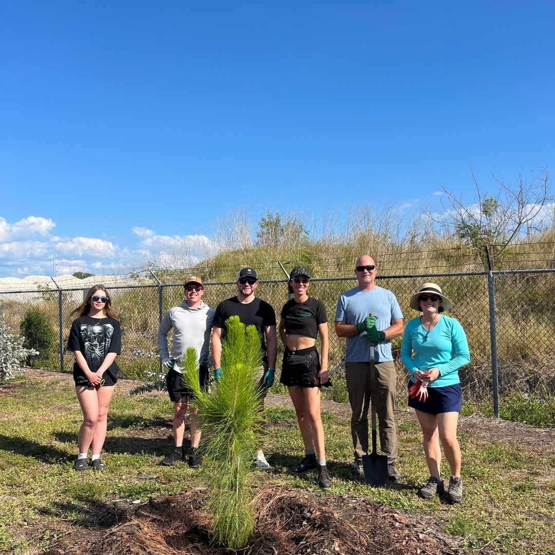 A heartfelt thank you to everyone who made Phase 2 of our Pinellas Trail native tree project a success! 🌳 Special shouto